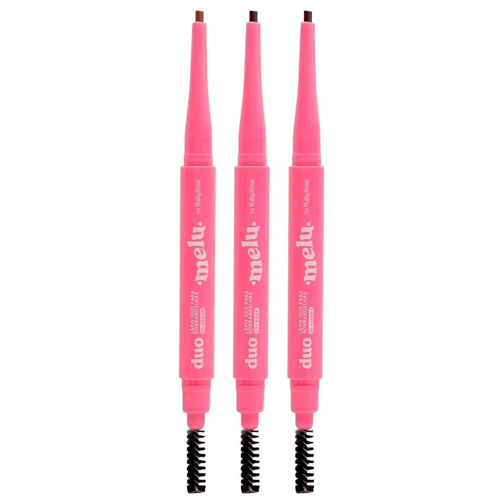 Lápis De Sobrancelha 2x1 Melu Ruby Rose
