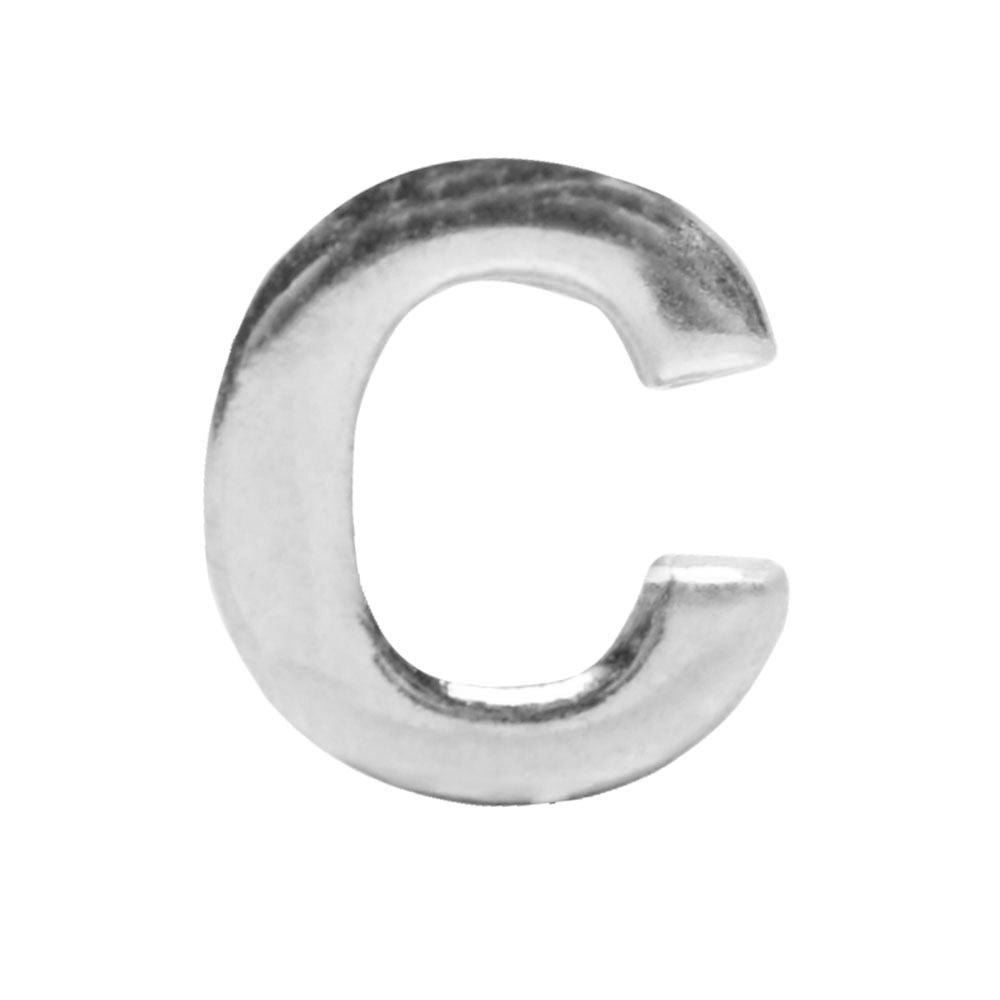 Letras Metal Prateado Calcinha Personalizável Yaffa