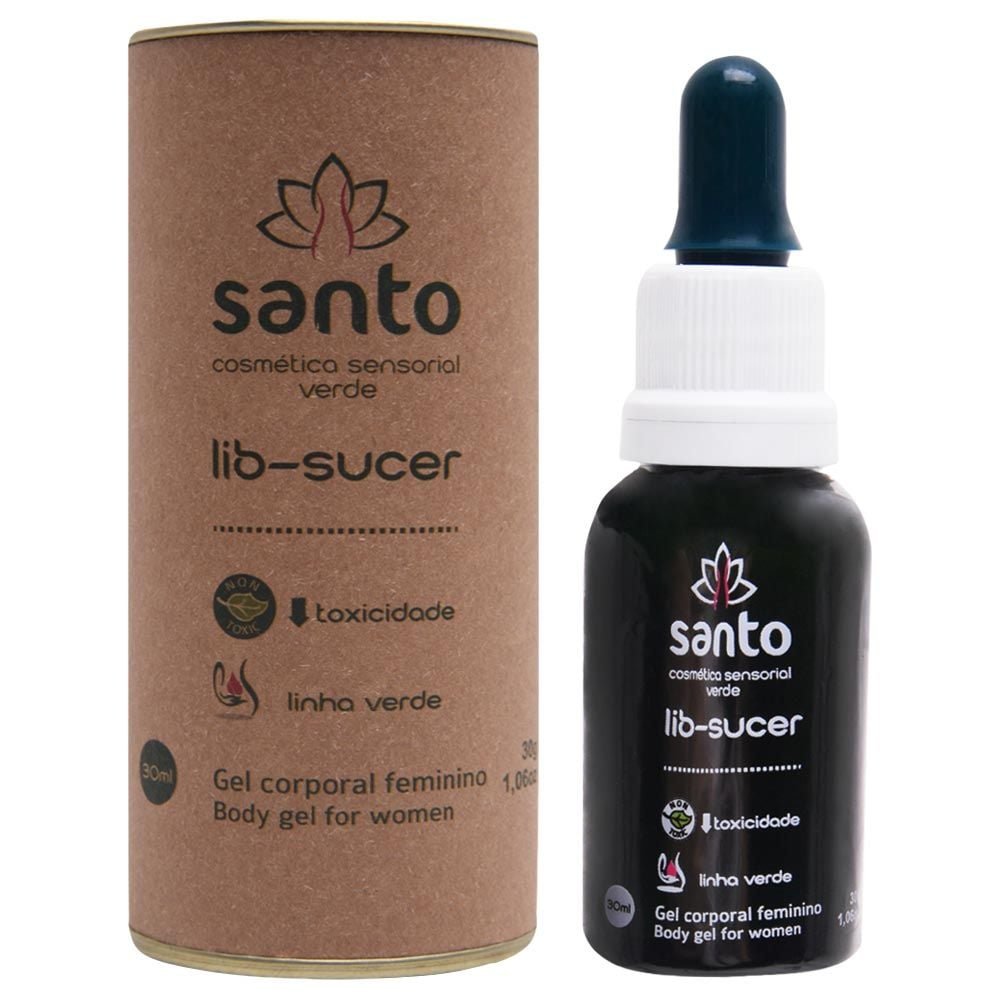 Lib-sucer Gel Feminino 30g Santo Cosméticos