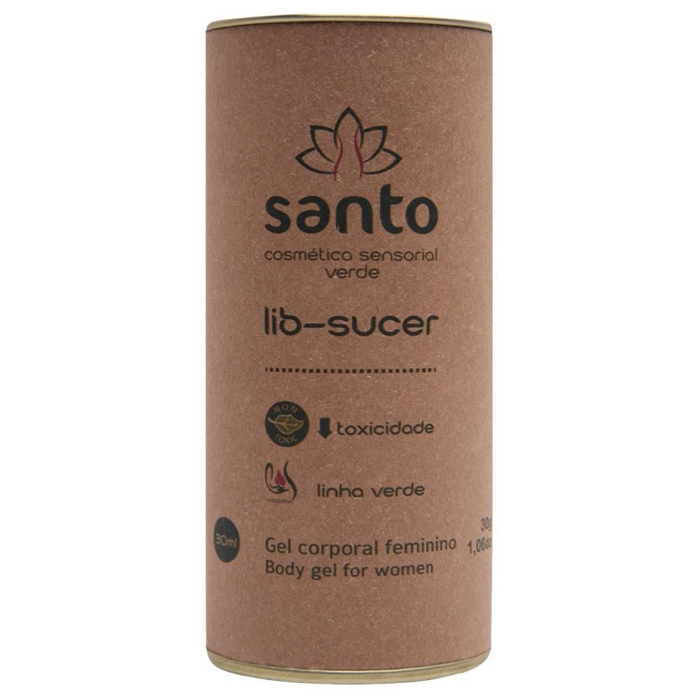Lib-sucer Gel Feminino 30g Santo Cosméticos