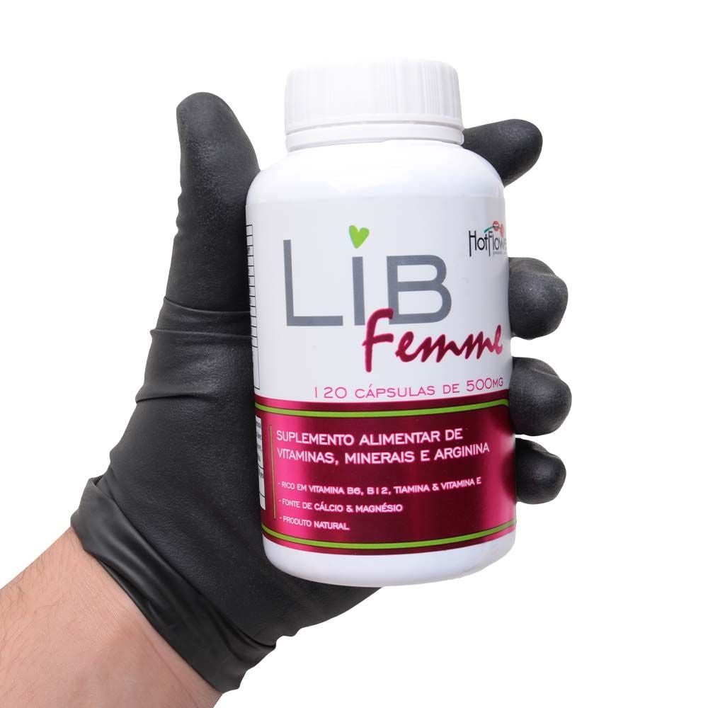Libfemme Suplemento Vitamínico 120 Cápsulas Hot Flowers
