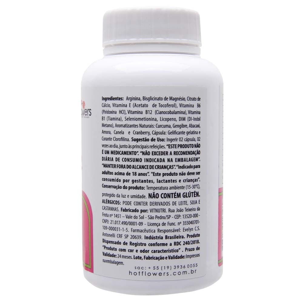 Libfemme Suplemento Vitamínico 120 Cápsulas Hot Flowers