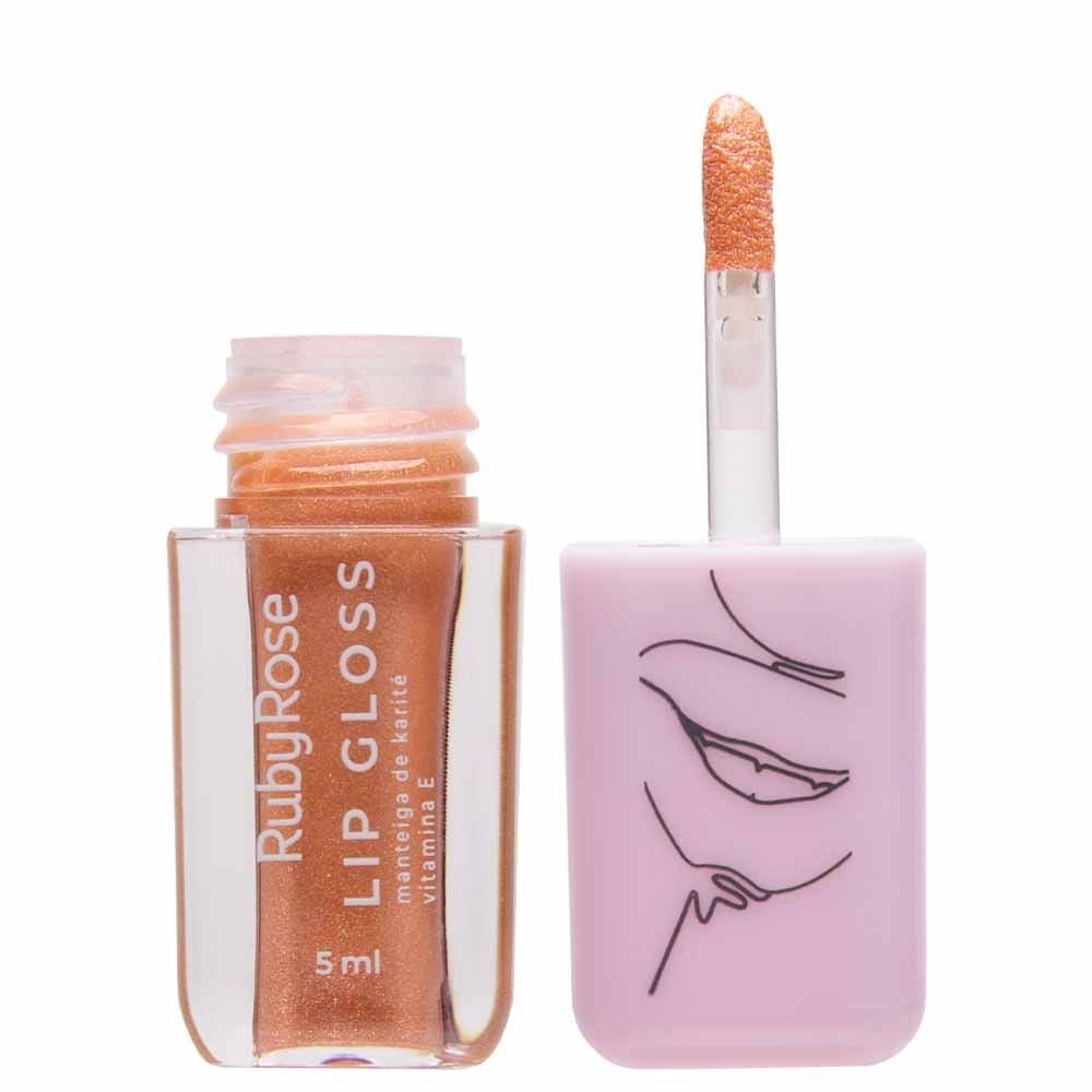 Lip Gloss Brilho Vitamina E 5ml Ruby Rose