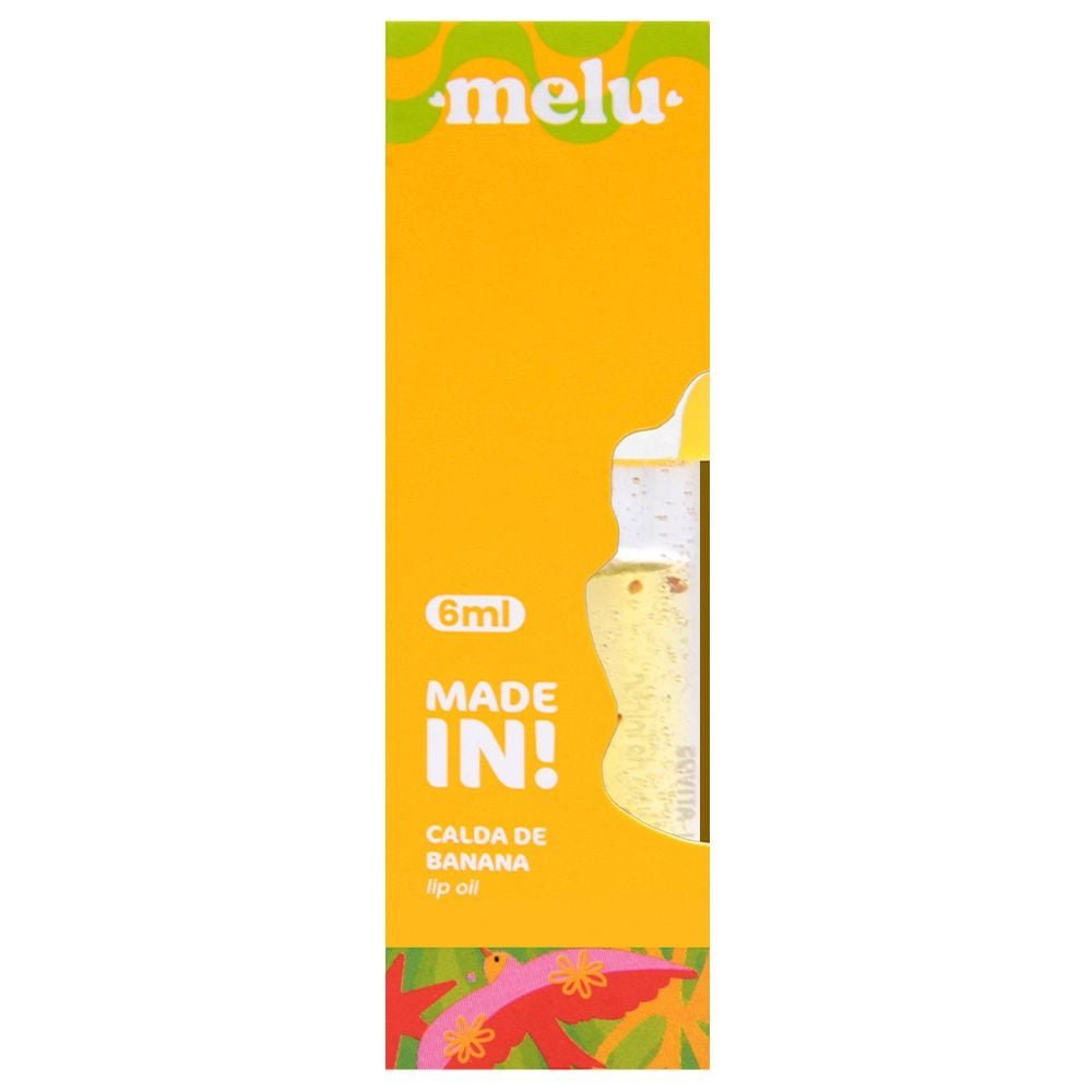 Lip Oil Calda De Banana Made In 6ml Melu