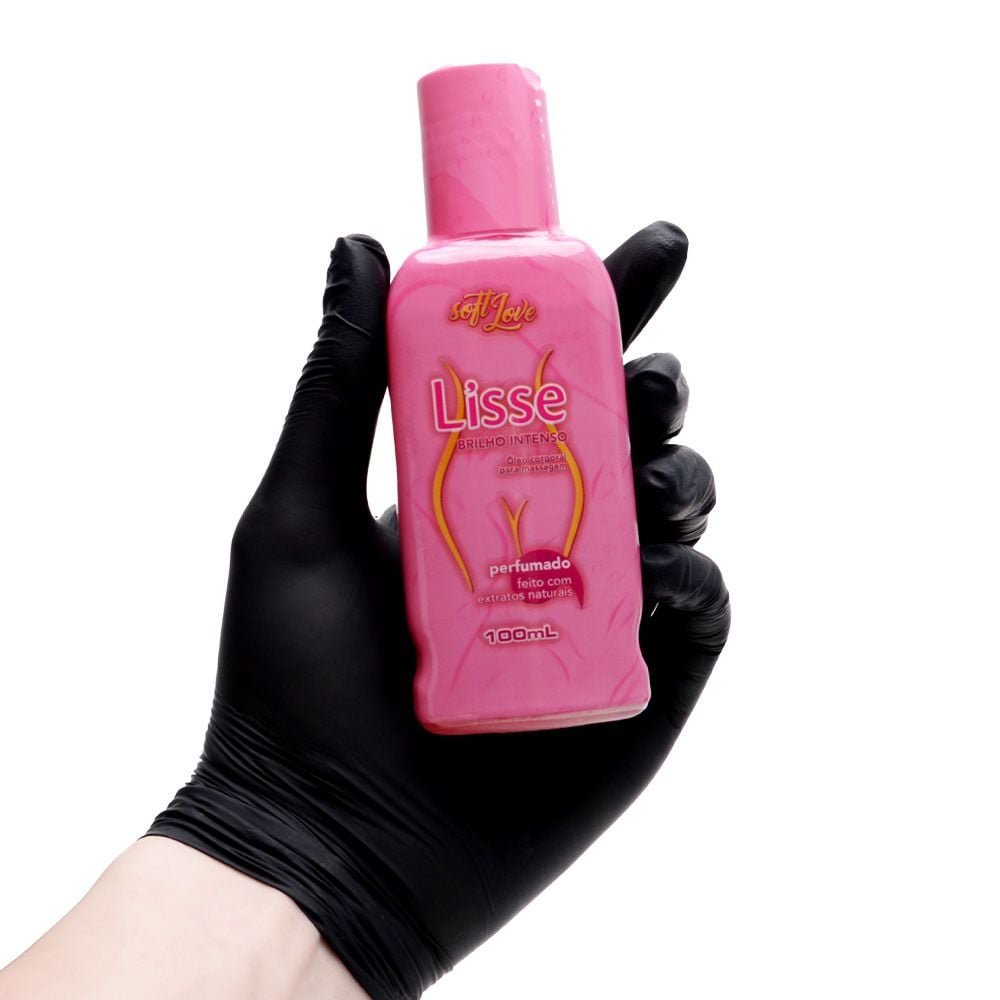 Lisse óleo Corporal Brilho Intenso 100ml Soft Love