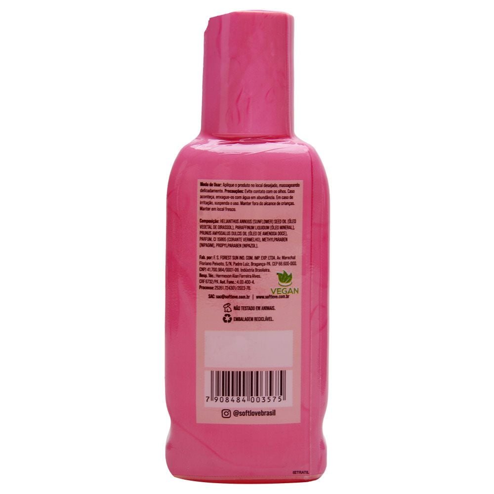 Lisse óleo Corporal Brilho Intenso 100ml Soft Love