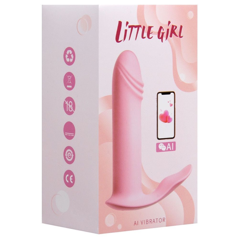 Little Girl Estimulador 10 Vibrações App Vipmix