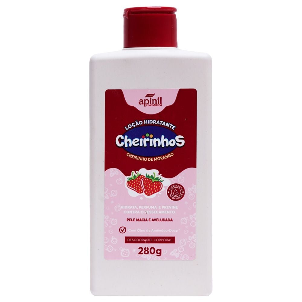 Loção Hidratante Corporal Cheirinhos 280g Apinil