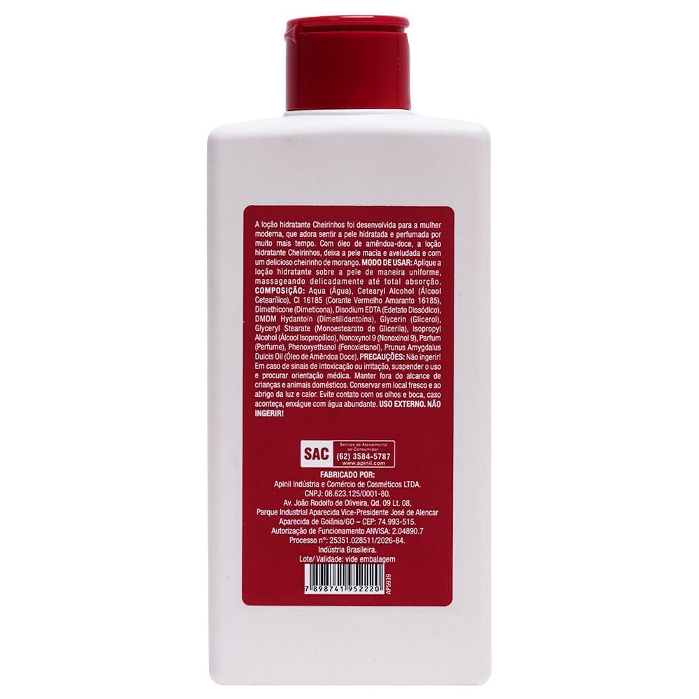 Loção Hidratante Corporal Cheirinhos 280g Apinil
