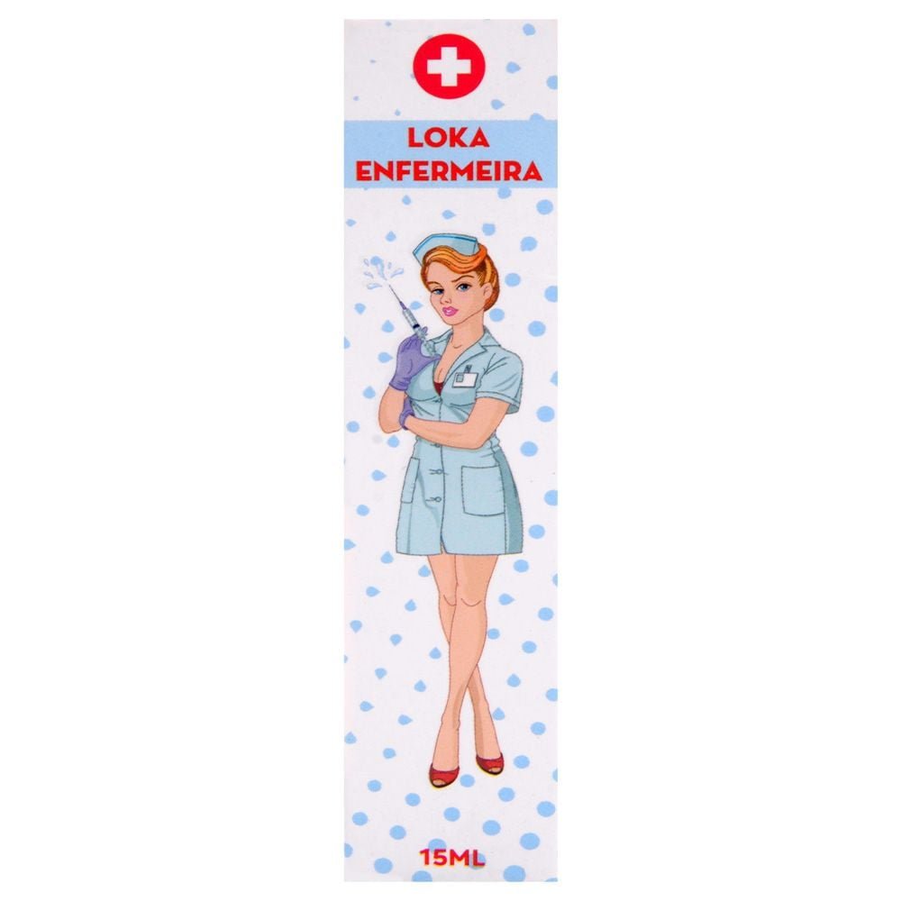Loka Enfermeira Bala Spray Vibrante 15ml Loka Sensação