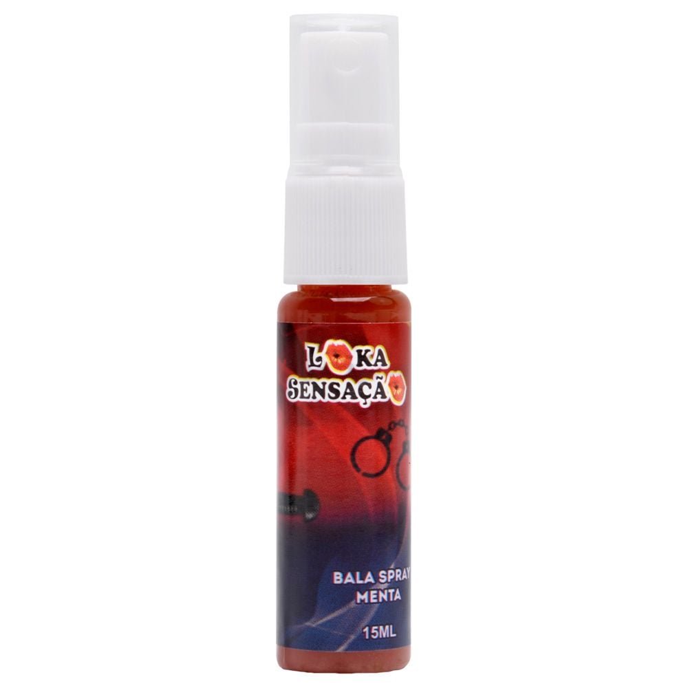 Loka Policial Bala Spray Vibrante 15ml Loka Sensação
