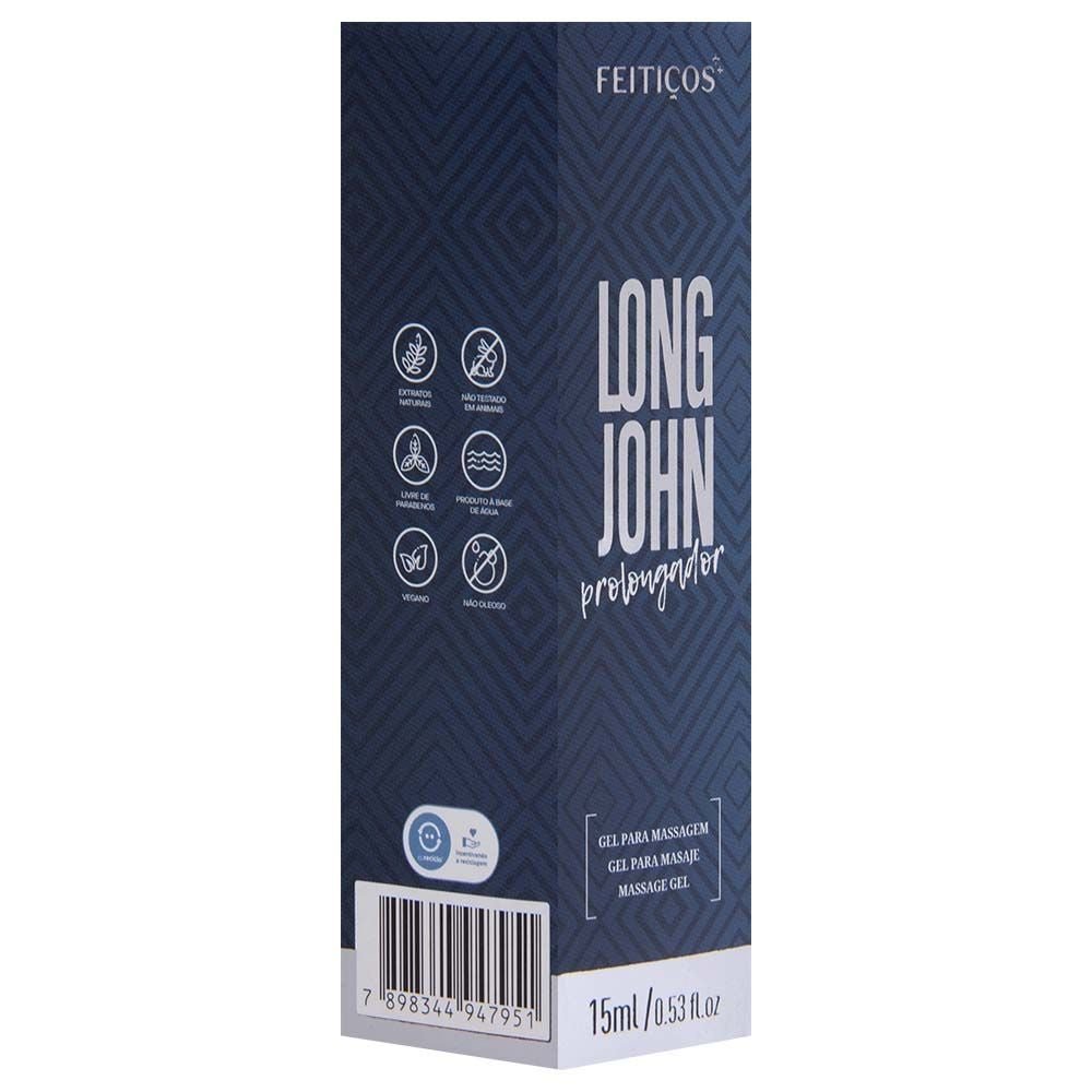 Long John Prolongador De Ereção 15g Feitiços