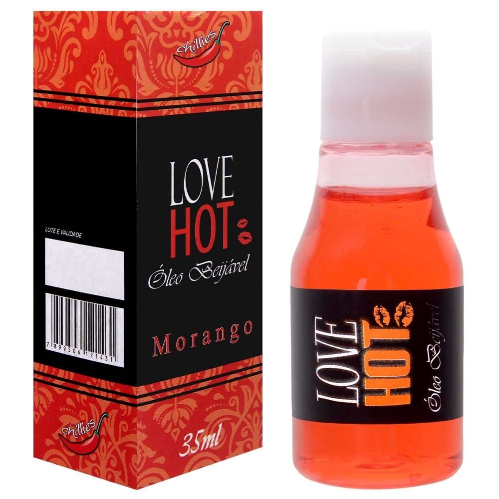 Love Hot óleo Beijável Aromático 35ml Chillies