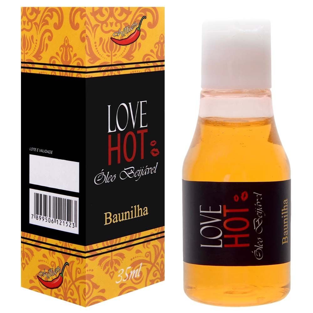 Love Hot óleo Beijável Aromático 35ml Chillies