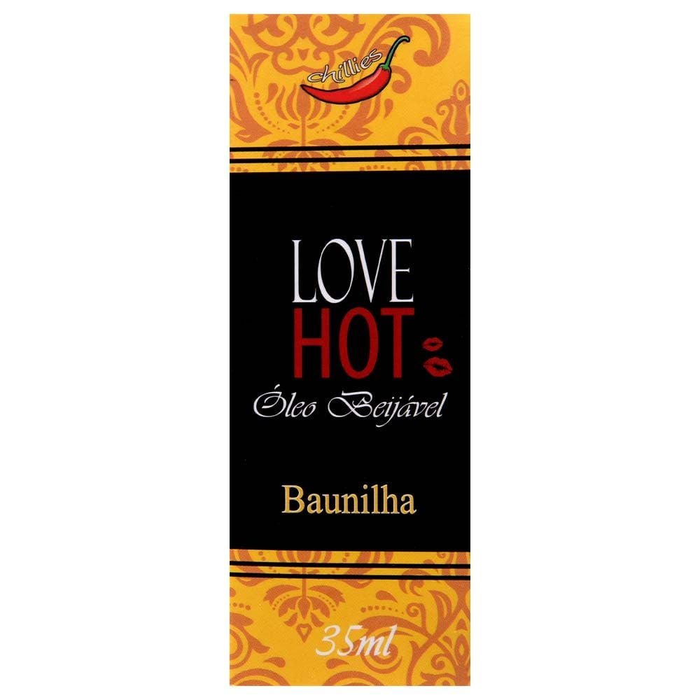 Love Hot óleo Beijável Aromático 35ml Chillies