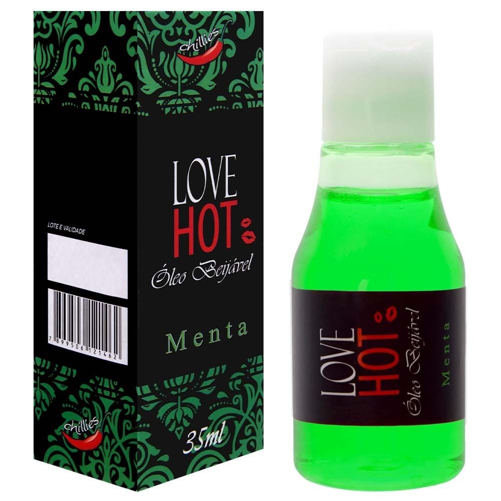 Love Hot óleo Beijável Aromático 35ml Chillies
