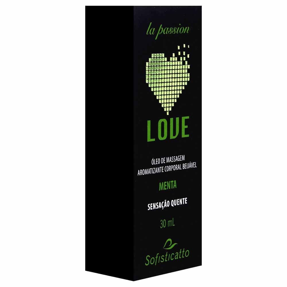 Love Hot óleo Beijável Massagem 30ml Sofisticatto