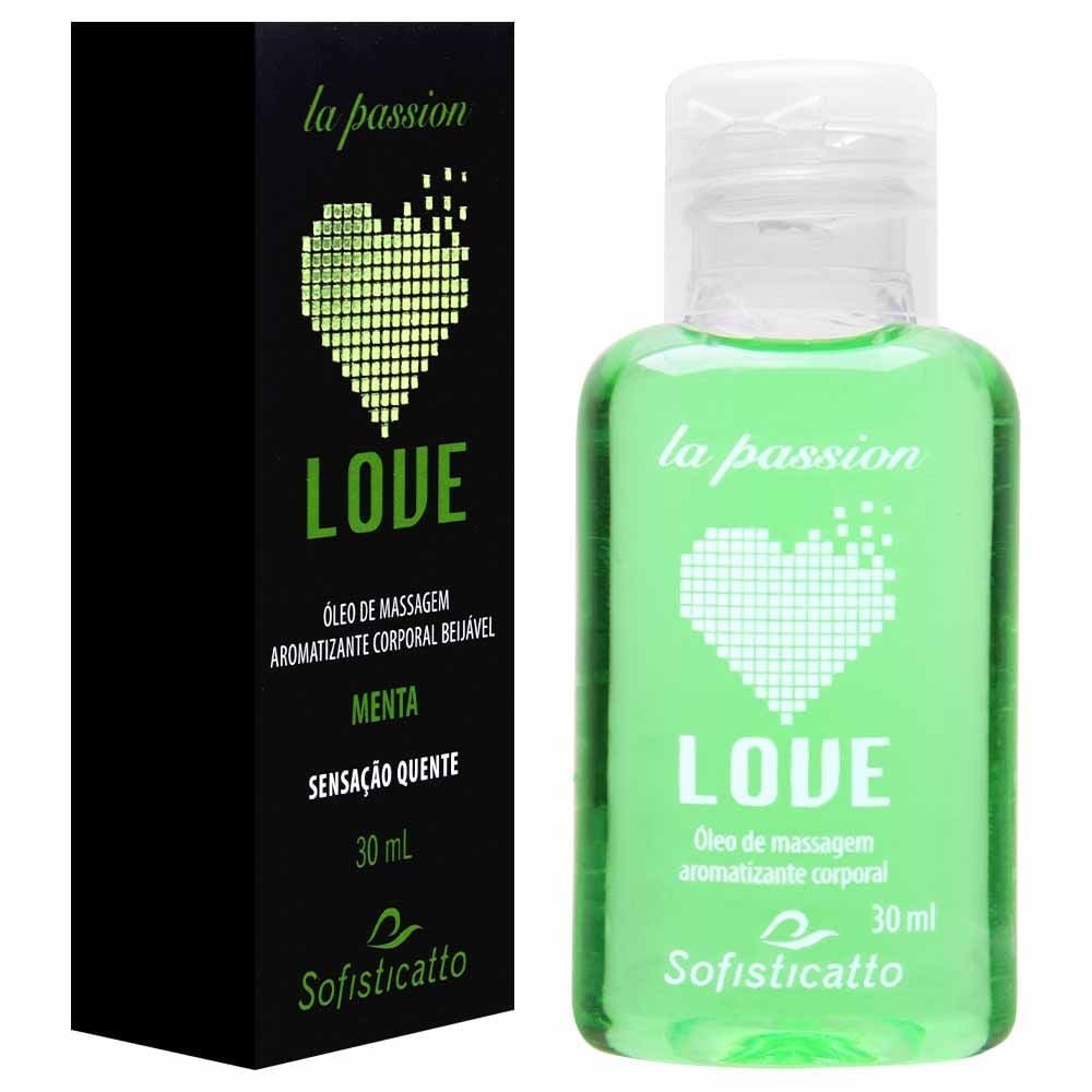 Love Hot óleo Beijável Massagem 30ml Sofisticatto