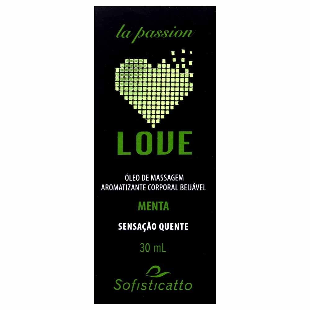 Love Hot óleo Beijável Massagem 30ml Sofisticatto