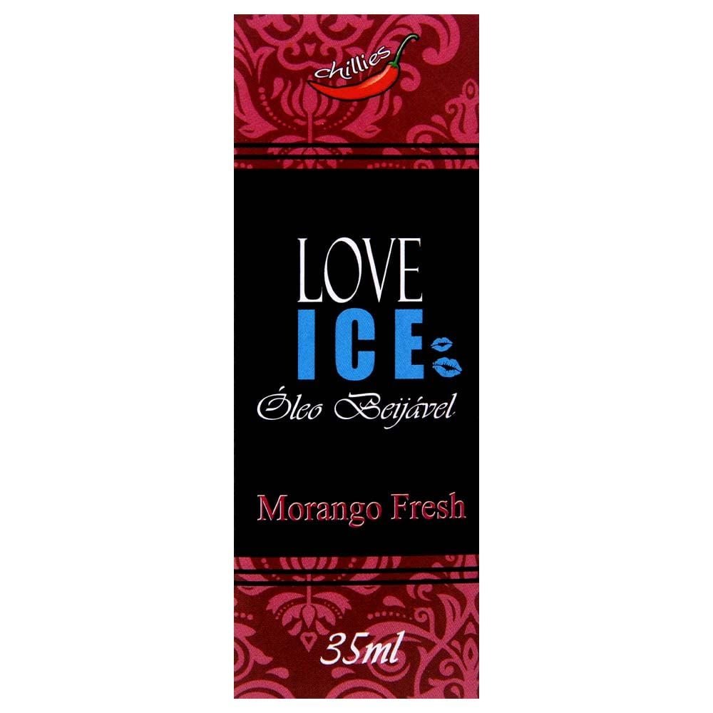 Love Ice óleo Beijável Aromático 35ml Chillies