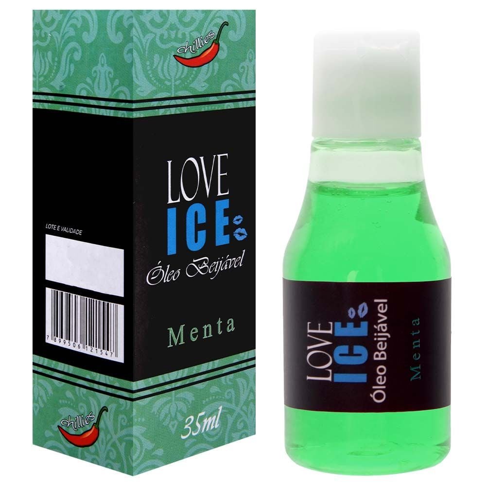 Love Ice óleo Beijável Aromático 35ml Chillies