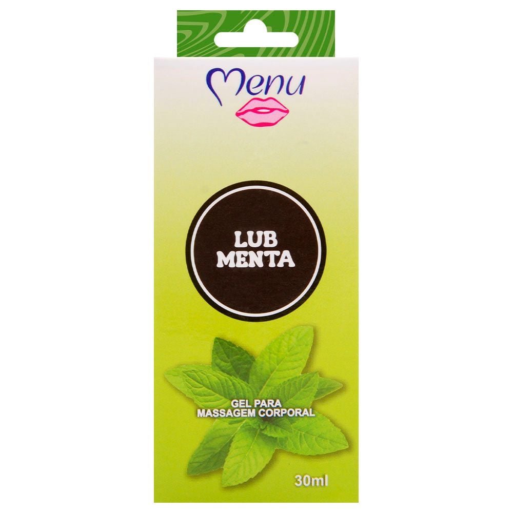 Lub Gel Lubrificante Base água 30ml Menu Dos Prazeres