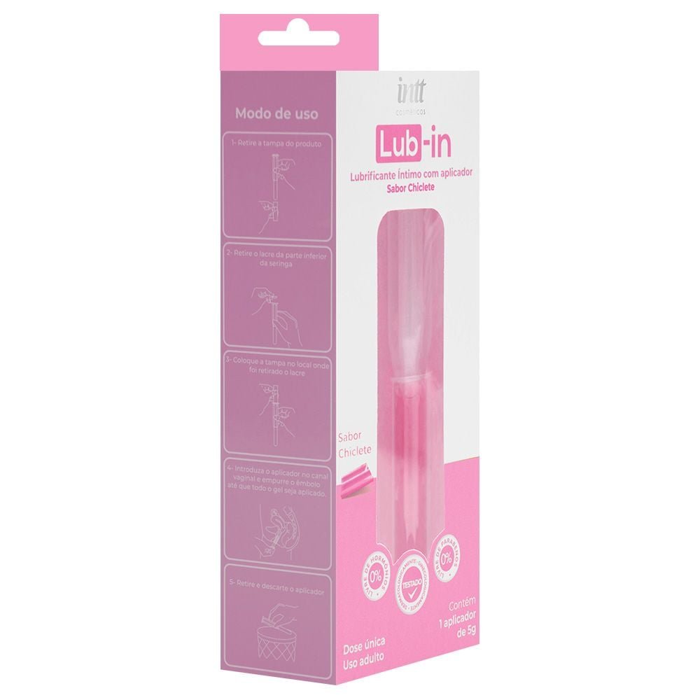 Lub-in Lubrificante Aplicador Aromático 5g Intt