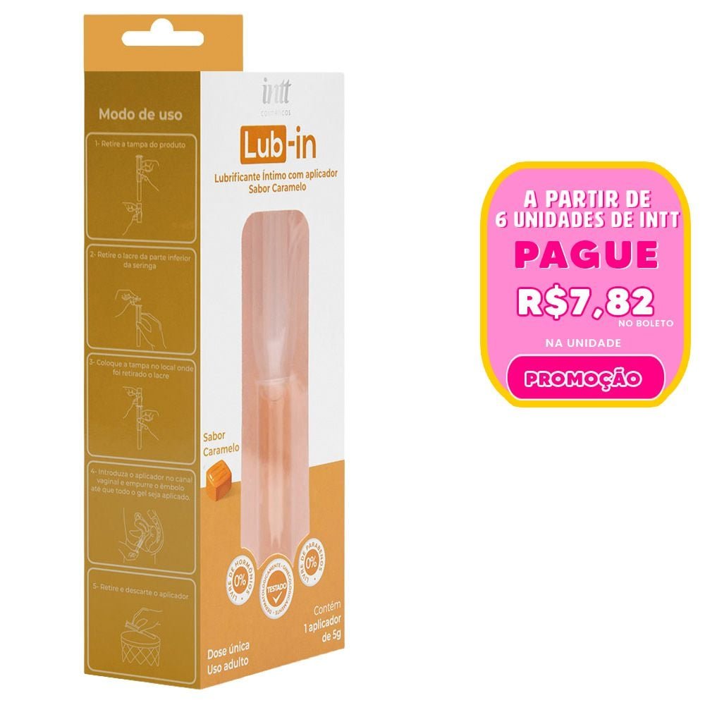 Lub-in Lubrificante Aplicador Aromático 5g Intt