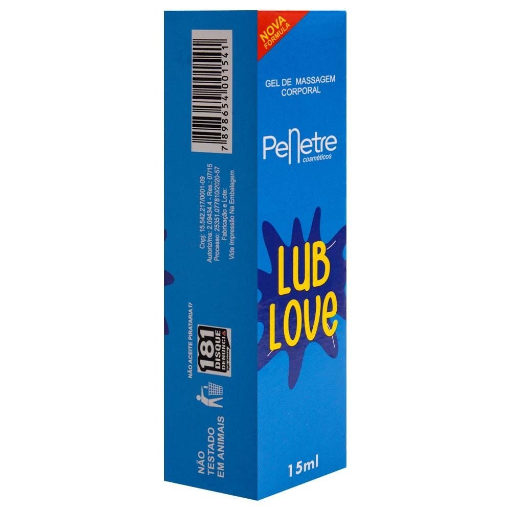 Lub Love Lubrificante Aquaso Aromático 15ml Penetre