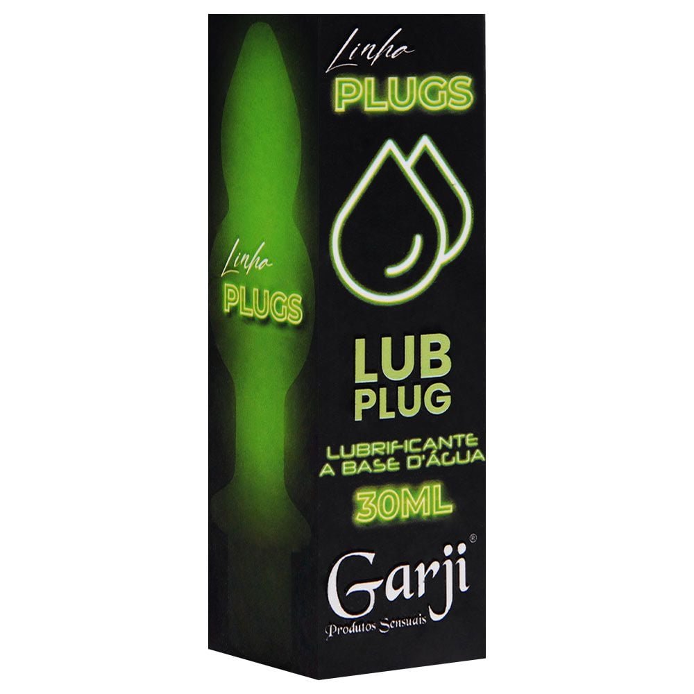 Lub Plug Lubrificante A Base Dágua 30ml Garji