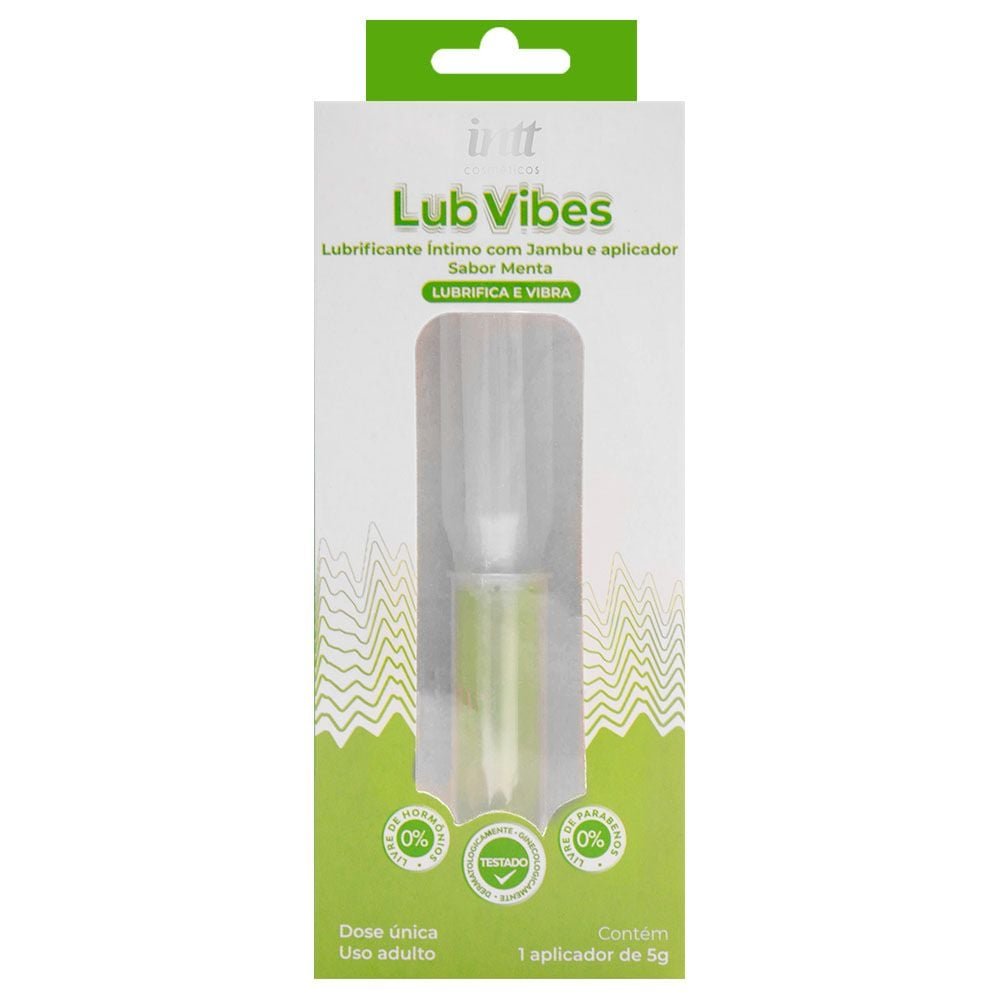 Lub Vibes Lubrificante Aplicador Vibração 5g Intt