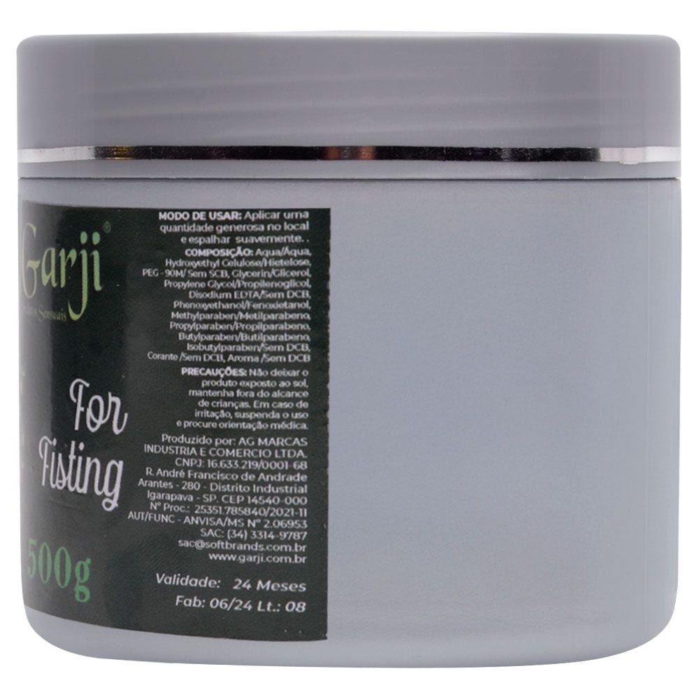 Lubes Fist Lubrificante Aromático For Fisting 500g Garji