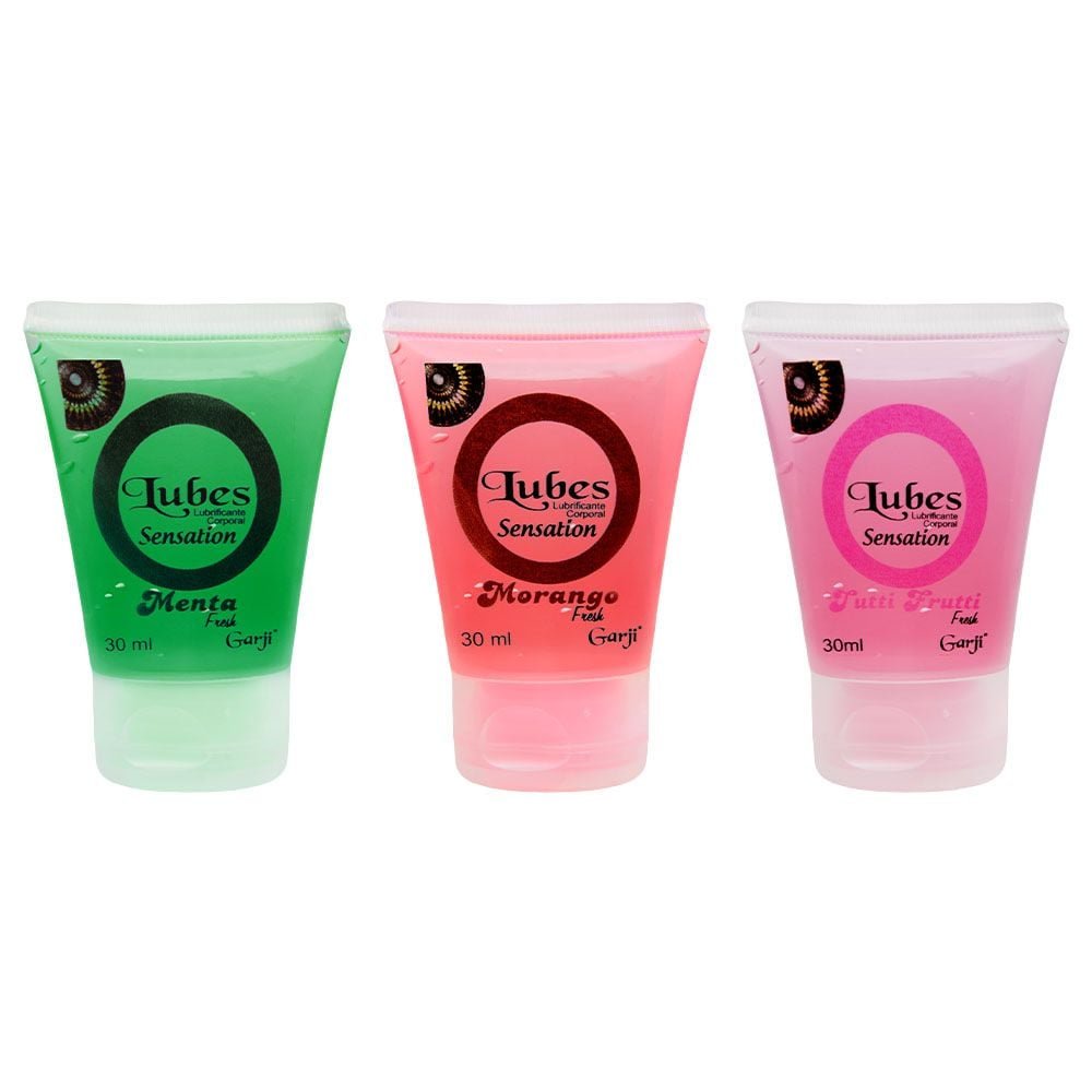 Lubes Sensation Lubrificante Fresh 30ml Garji
