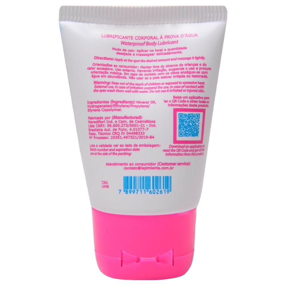 Lubrificante Aqua Silicon 30g La Pimienta