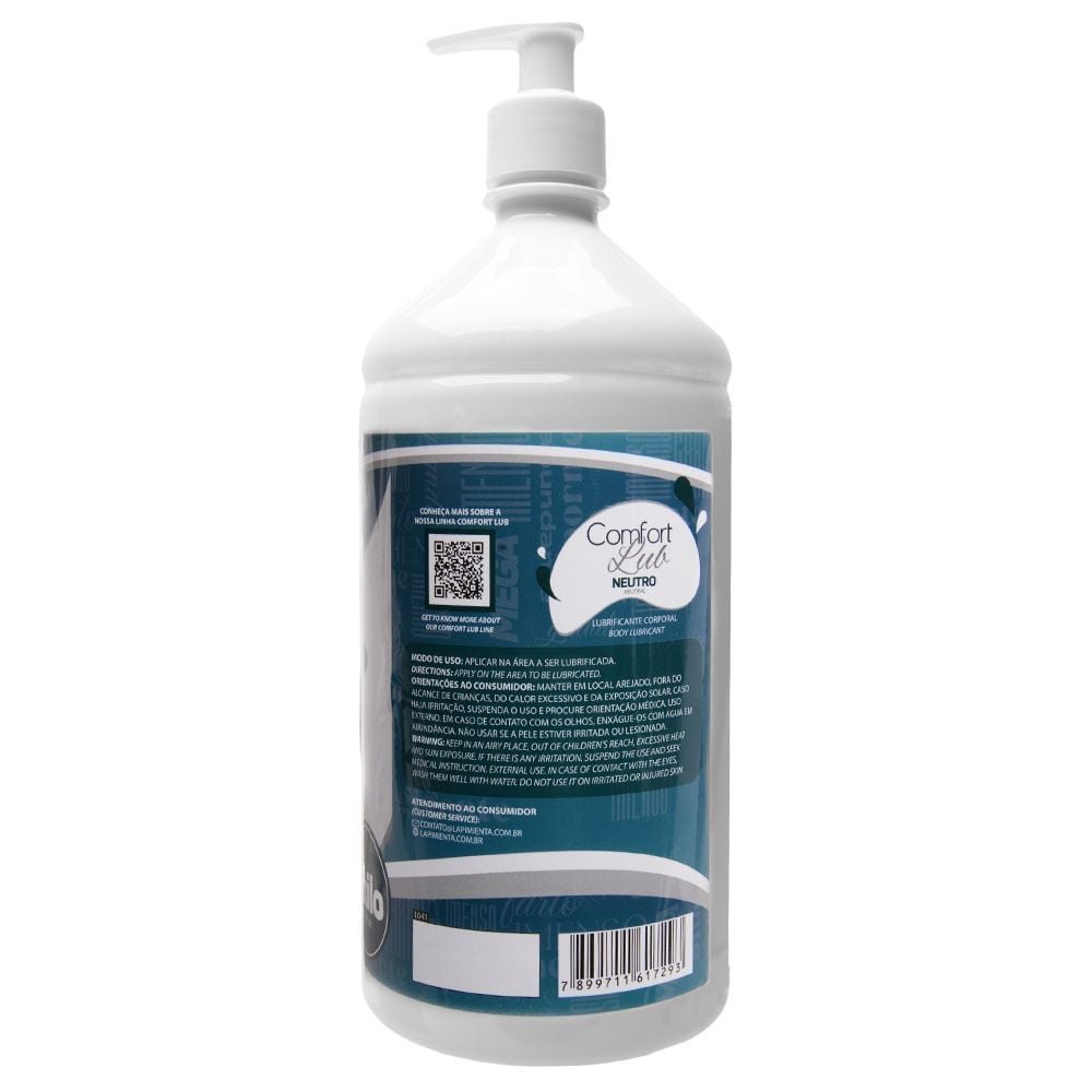 Lubrificante Comfort Lub 1 Kilo La Pimienta