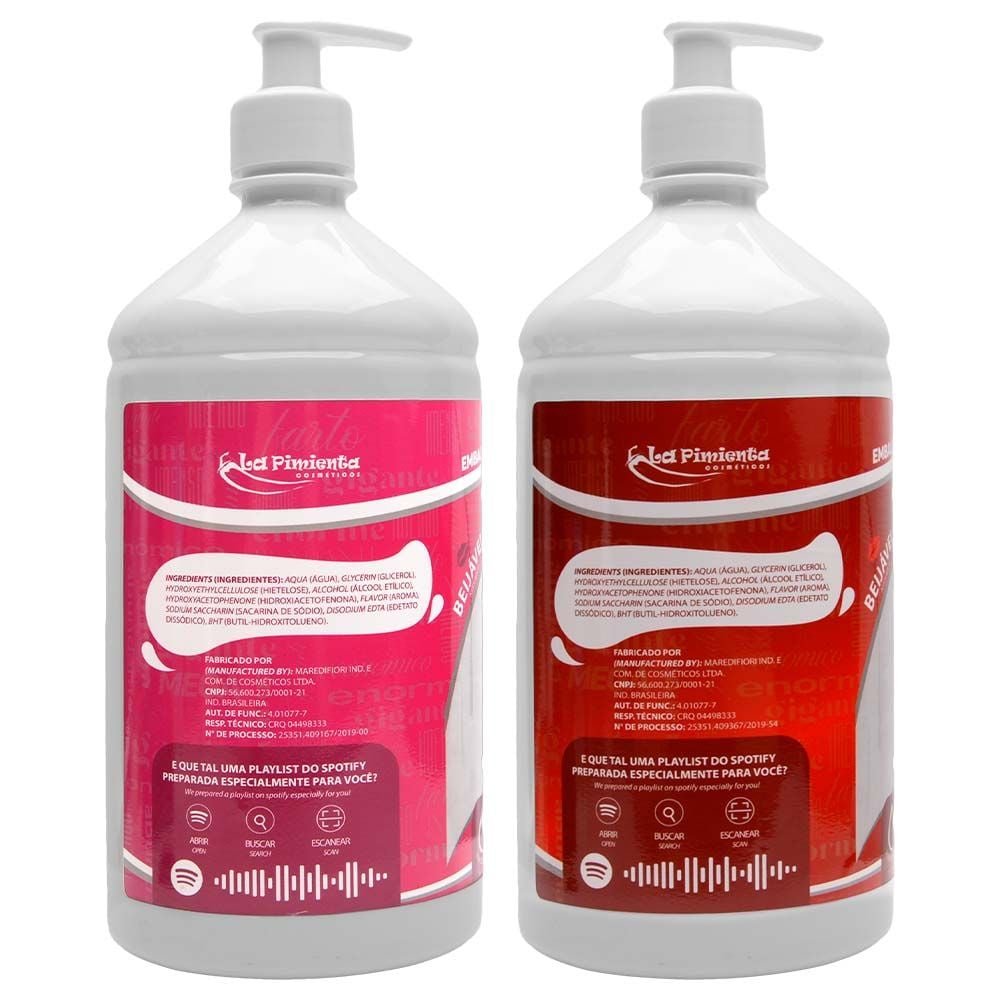 Lubrificante Comfort Lub Beijável 1 Kg La Pimienta