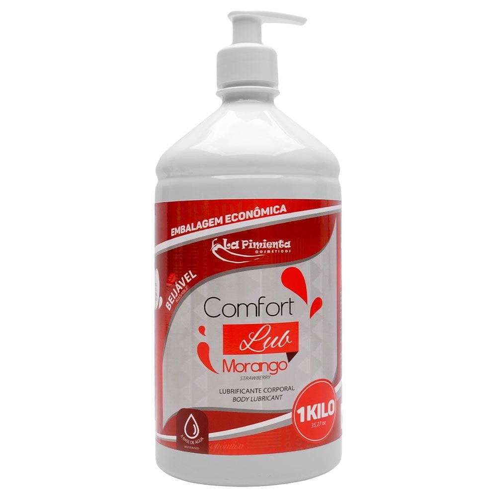 Lubrificante Comfort Lub Beijável 1 Kg La Pimienta