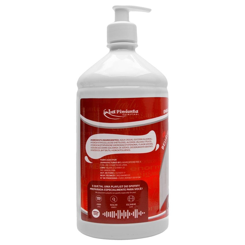 Lubrificante Comfort Lub Beijável 1 Kg La Pimienta