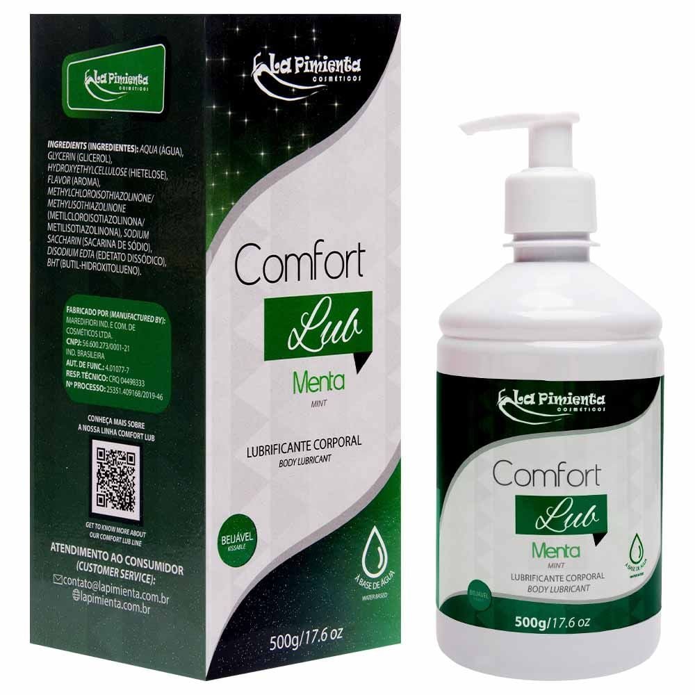 Lubrificante Comfort Lub Beijável 500g La Pimienta