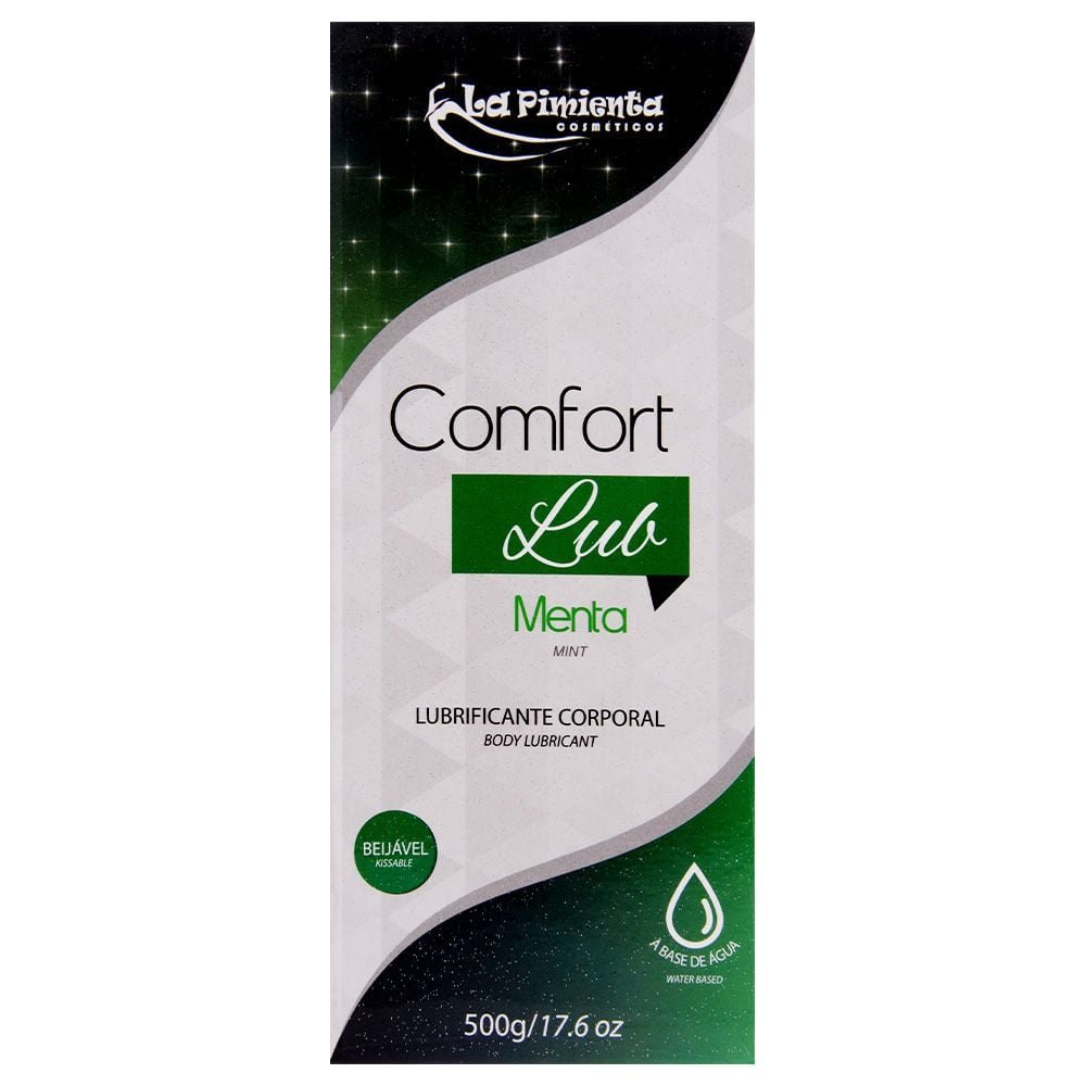 Lubrificante Comfort Lub Beijável 500g La Pimienta