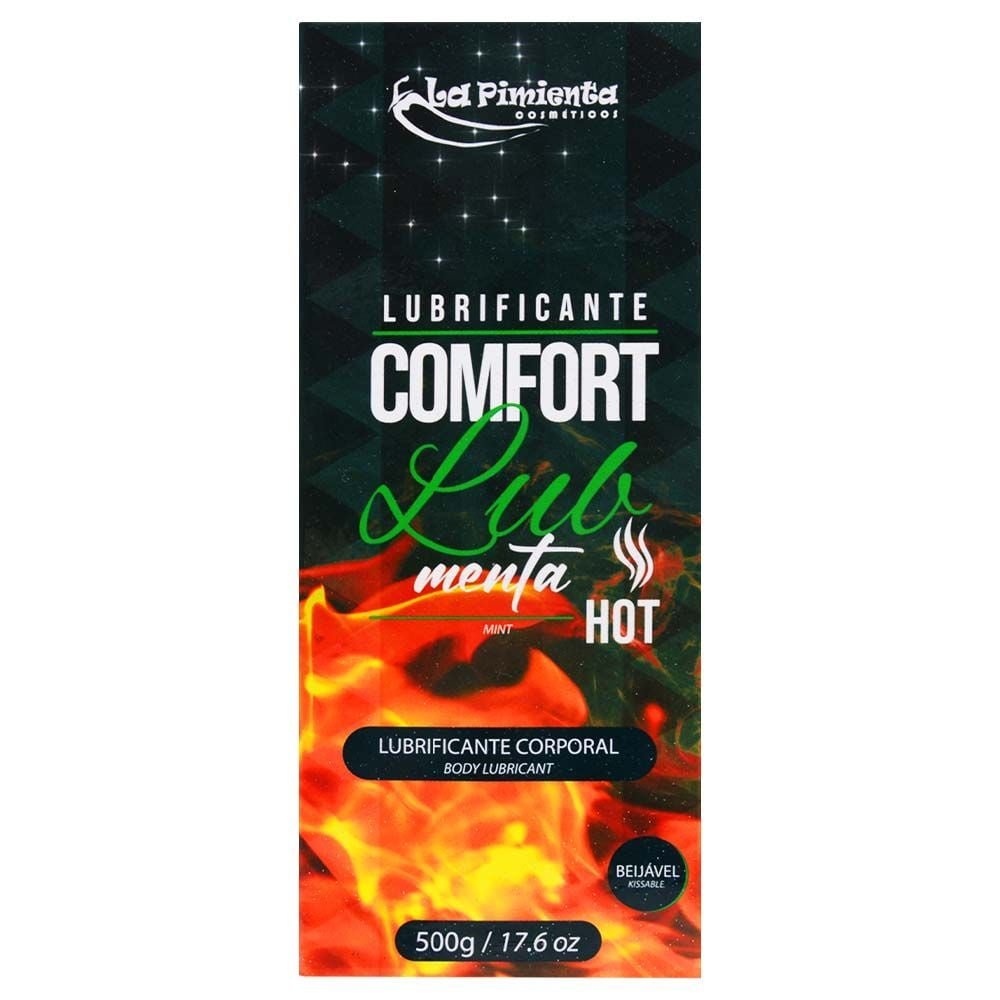 Lubrificante Comfort Lub Hot 500g La Pimienta