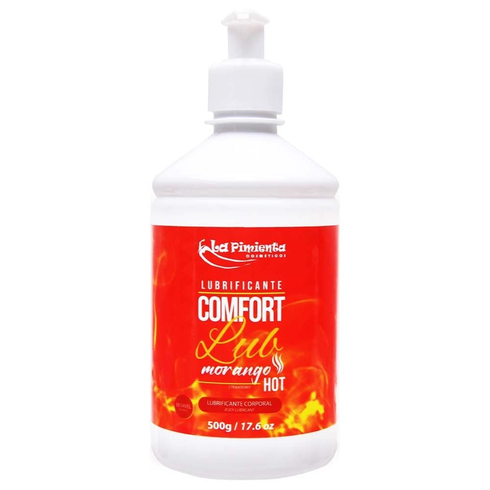 Lubrificante Comfort Lub Hot 500g La Pimienta
