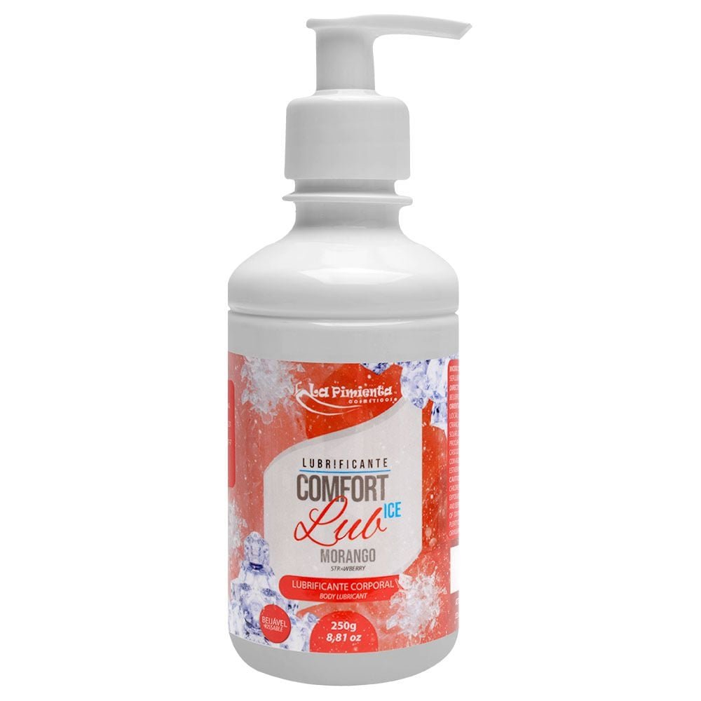 Lubrificante Comfort Lub Ice Beijável 250g La Pimienta