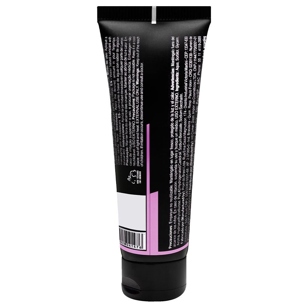 Lubrificante Corporal Algodão Doce 50ml Intt