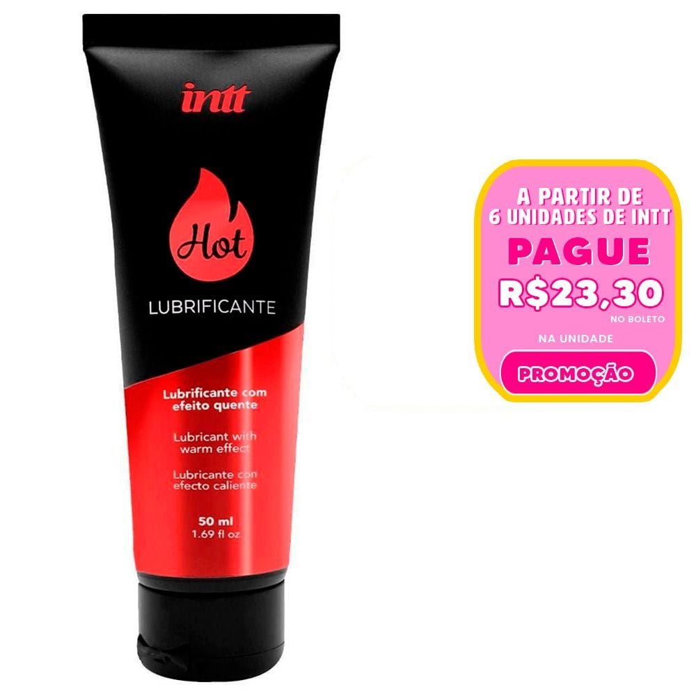 Lubrificante Corporal Hot Morango 50ml Intt
