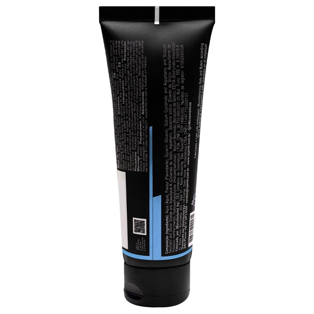 Lubrificante Corporal Ice Black Menta 50ml Intt
