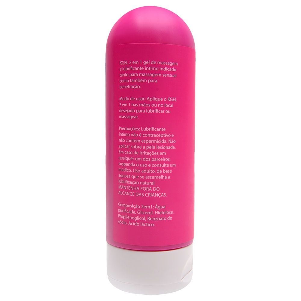 Lubrificante íntimo 2 Em 1 200ml Kgel