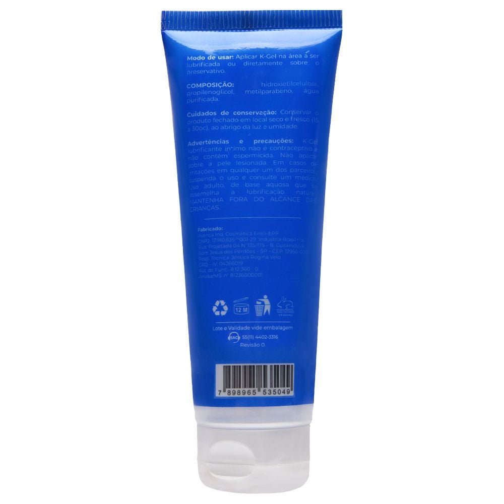 Lubrificante íntimo Bisnaga 80g Kgel