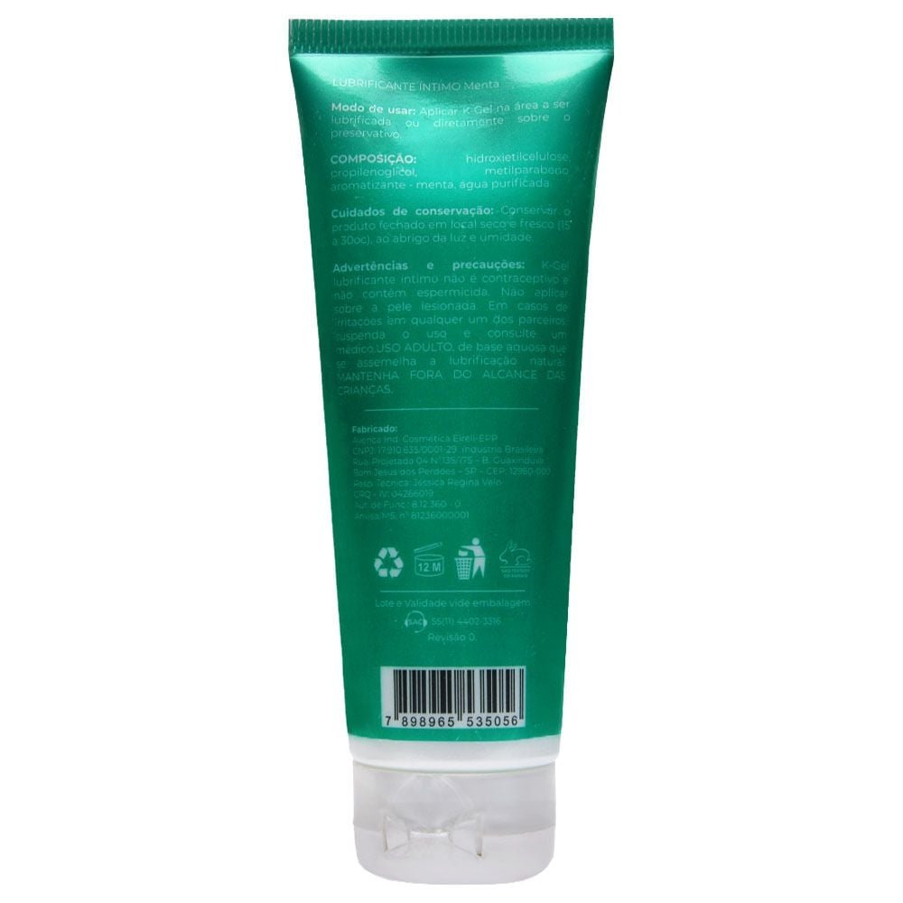 Lubrificante íntimo Bisnaga 80g Kgel