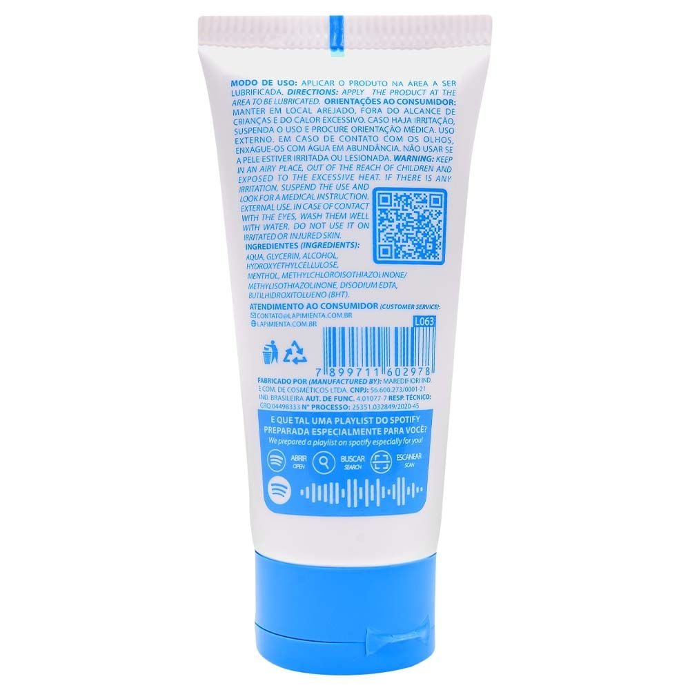 Lubrificante Love Lub Ice 60g La Pimienta